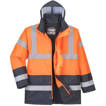 Portwest Hi-Vis Contrast Traffic Jacket