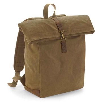 Quadra Heritage Waxed Canvas Backpack