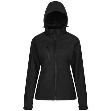 Regatta Ladies Venturer Three Layer Hooded Soft Shell Jacket
