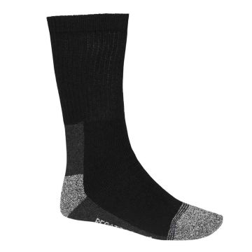 Regatta Pro 5 Pack Work Socks - Black - ONE