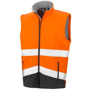 Result Safe-Guard Printable Safety Soft Shell Gilet