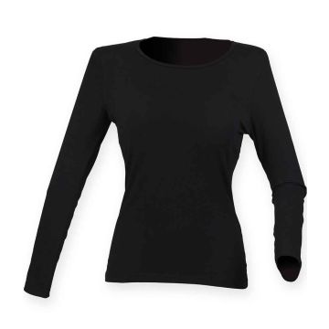 SF Clothing Ladies Feel Good Long Sleeve Stretch T-Shirt