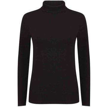 SF Clothing Ladies Feel Good Stretch Roll Neck T-Shirt