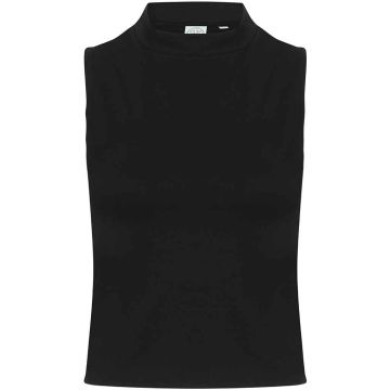 SF Clothing Ladies High Neck Crop Vest