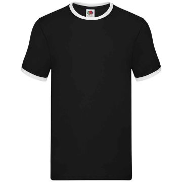 Fruit of the Loom Contrast Ringer T-Shirt