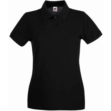Fruit of the Loom Lady-Fit Premium Cotton Pique Polo Shirt