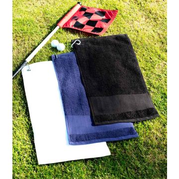 Towel City Printable Border Golf Towel