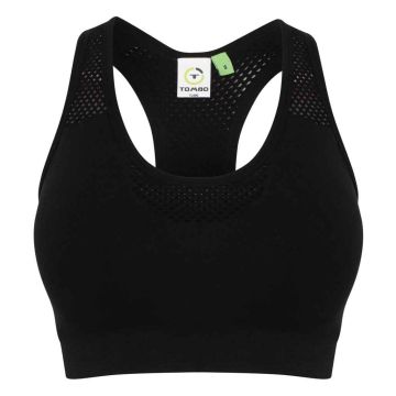 Tombo Ladies Seamless Crop Top