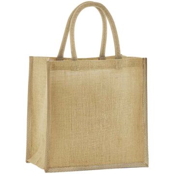Westford Mill Natural Starched Jute Mini Gift Bag