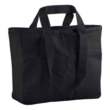 Westford Mill Double Handle Cargo Pocket Tote Bag
