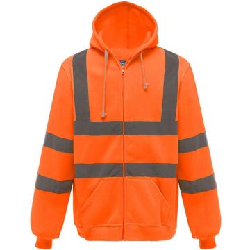 Yoko Hi-Vis Zip Hoodie